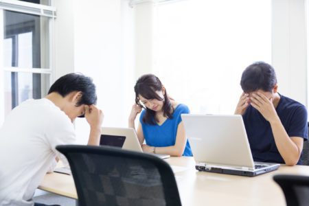 もううんざり・・・