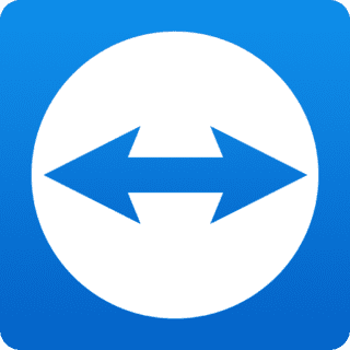 teamviewerでリモートアクセスロゴ
