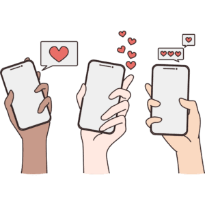 画像 スマホ3つ