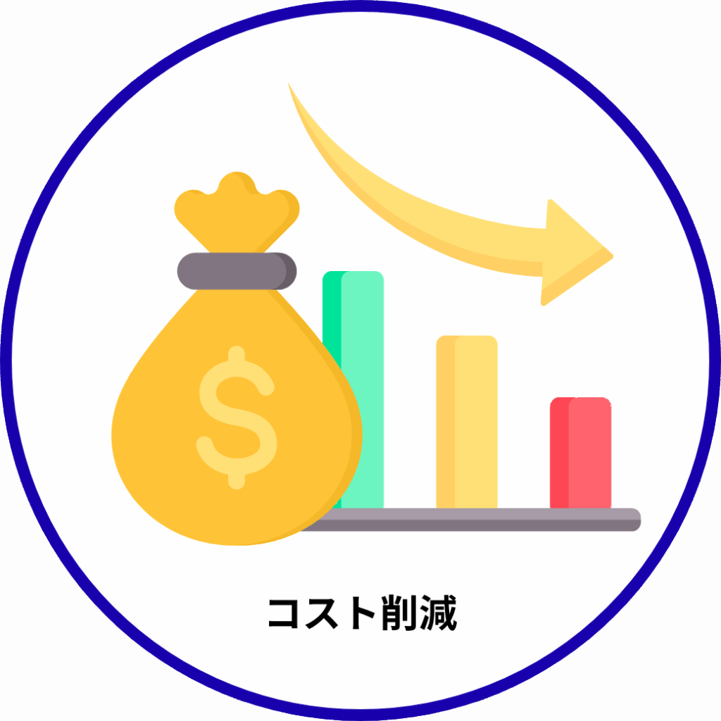 画像 コスト削減