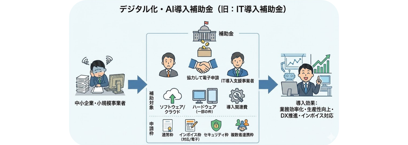 デジタル化・AI導入補助金