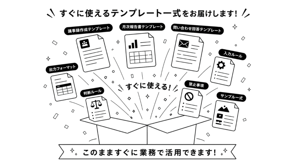 テンプレート一式①
