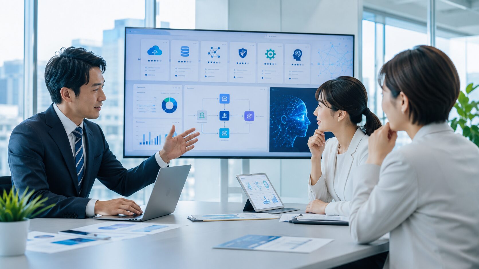 AIやITツールを活用した業務改善