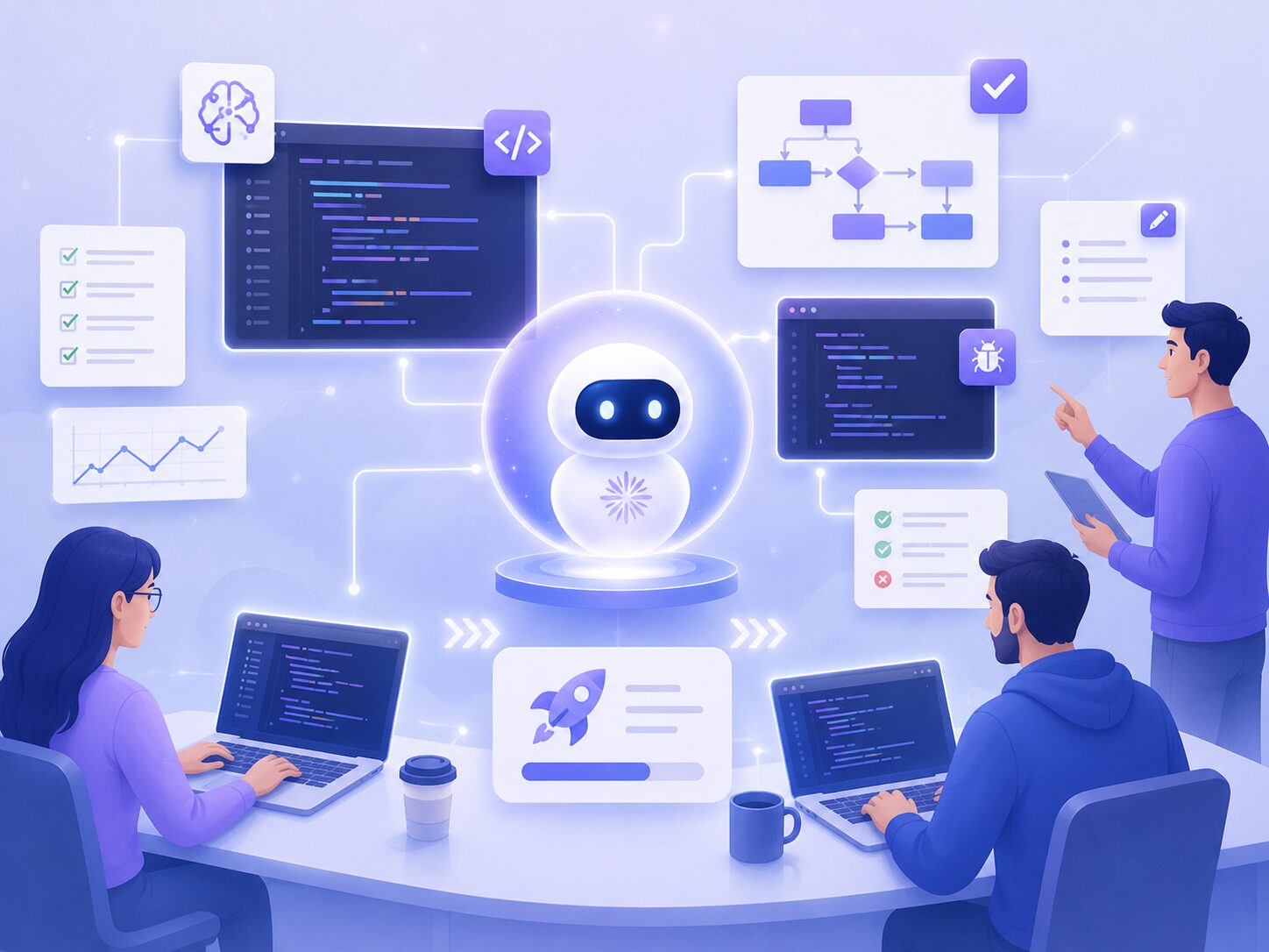画像 Claude Codeを活用した開発のイメージ