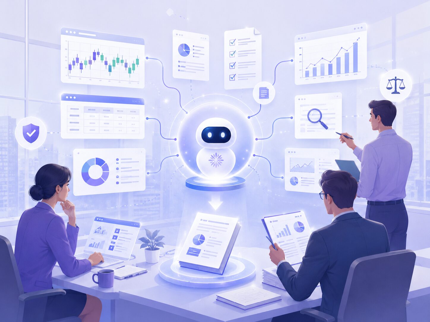 画像 金融サービスでClaudeを活用するイメージ
