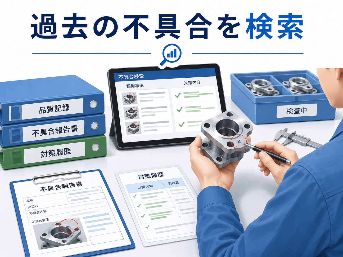 画像 過去の不具合を検索