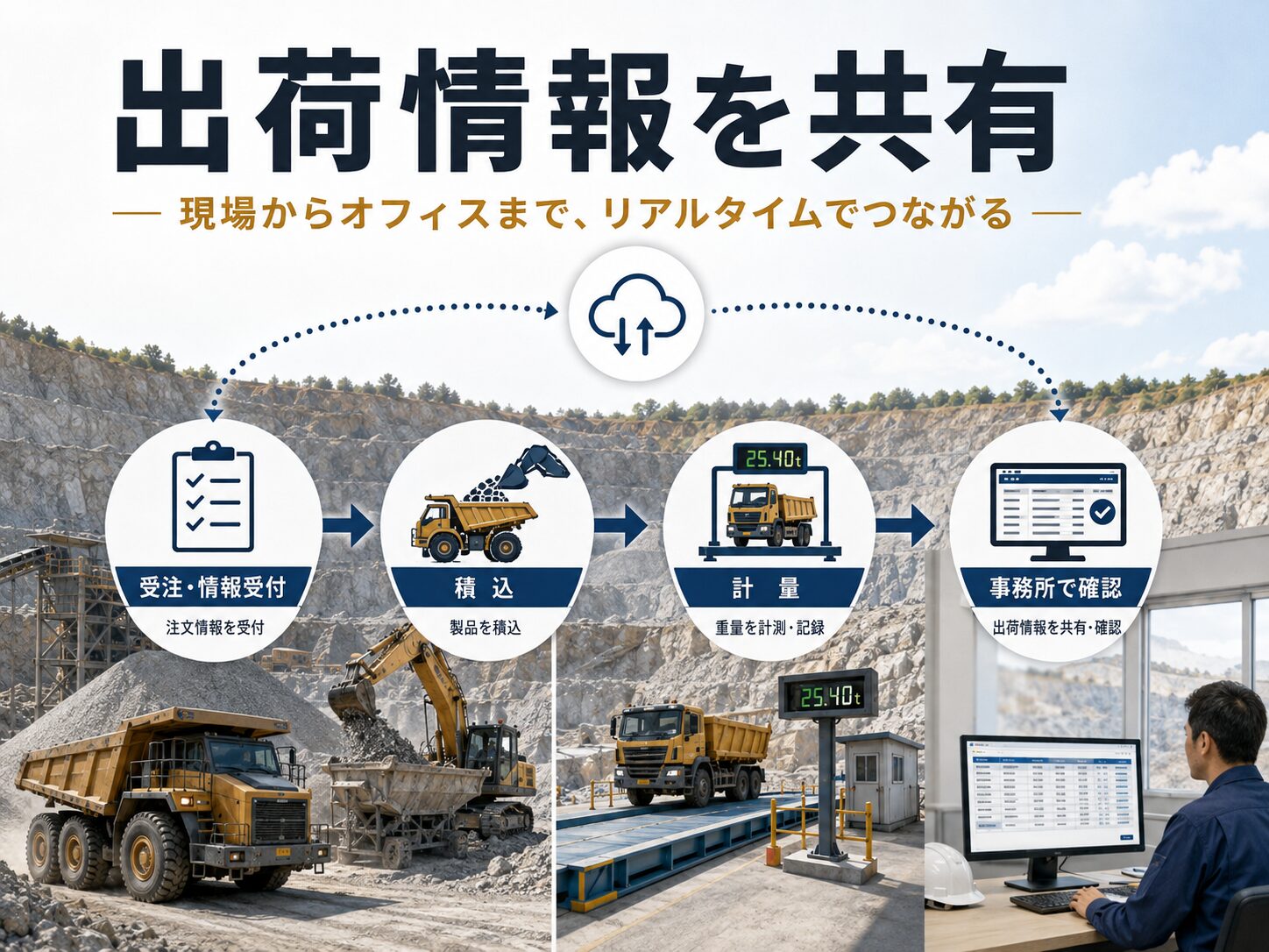 出荷情報を共有