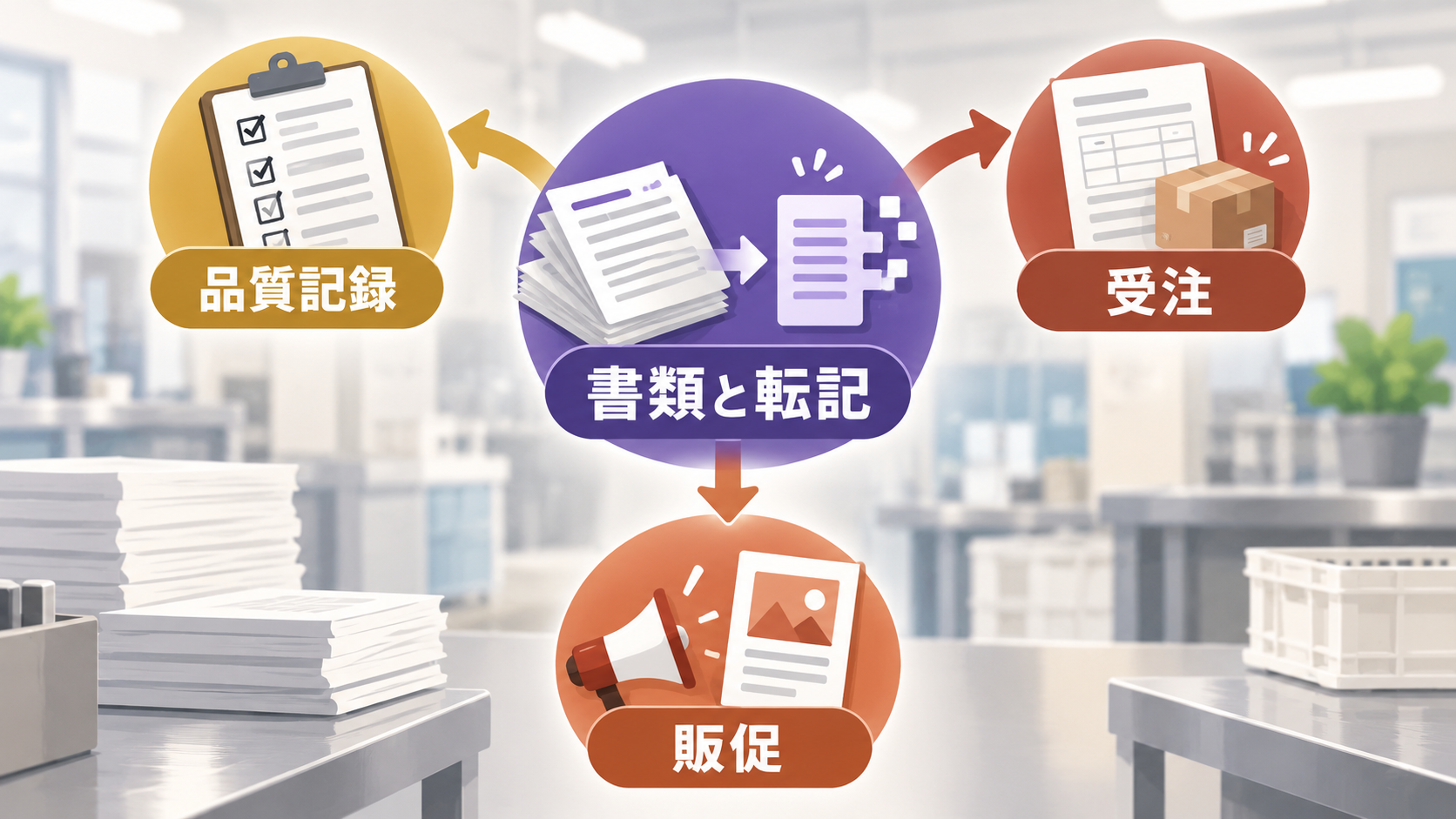 品質記録・受注・販促から始める食品製造業のAI活用入口マップ